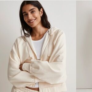 Quiet Luxury Cream Hoodie by Madewell XS
